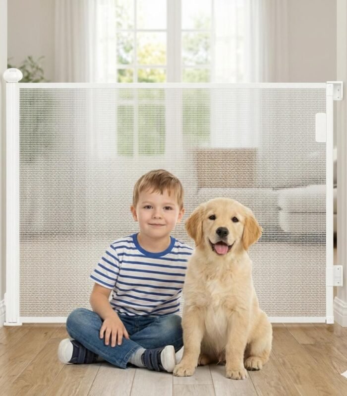 Arshnayas Retractable Safety Gate ( White )